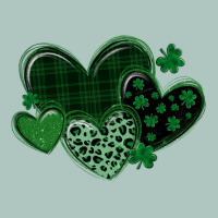 Leopard Hearts St Patricks Day Premium Sweatshirt | Teevron