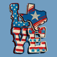 Love Texas  4th Of July Urban Heavy Tee | Teevron