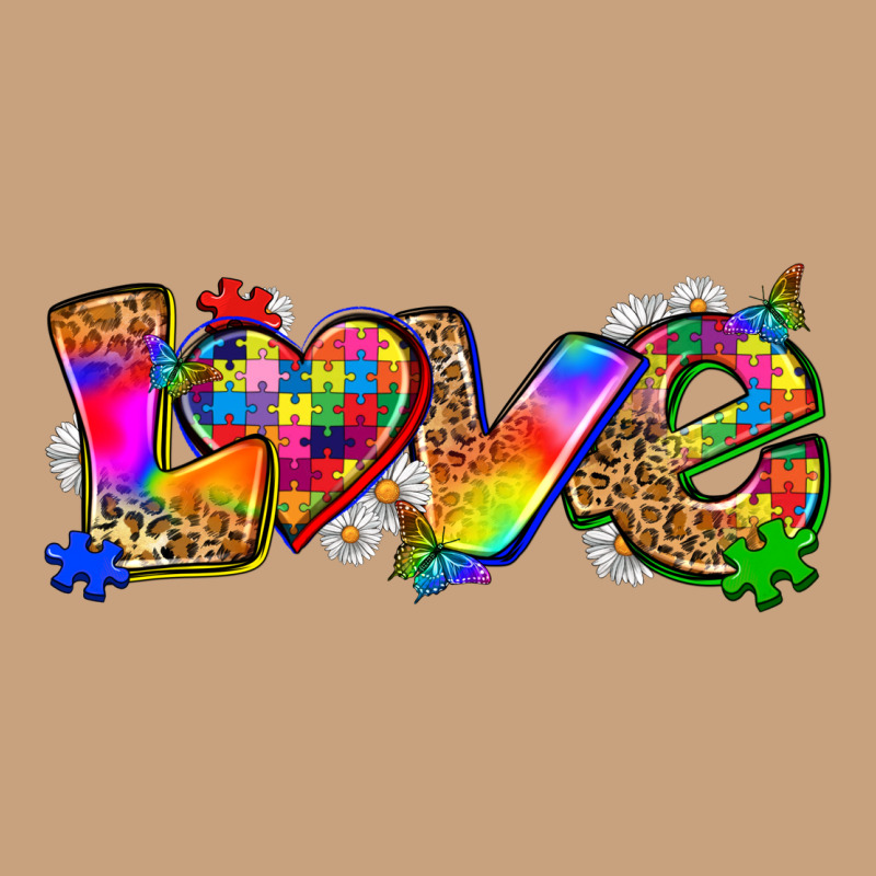 Love Autism Vintage Tee by Zillion Design Studio | Teevron