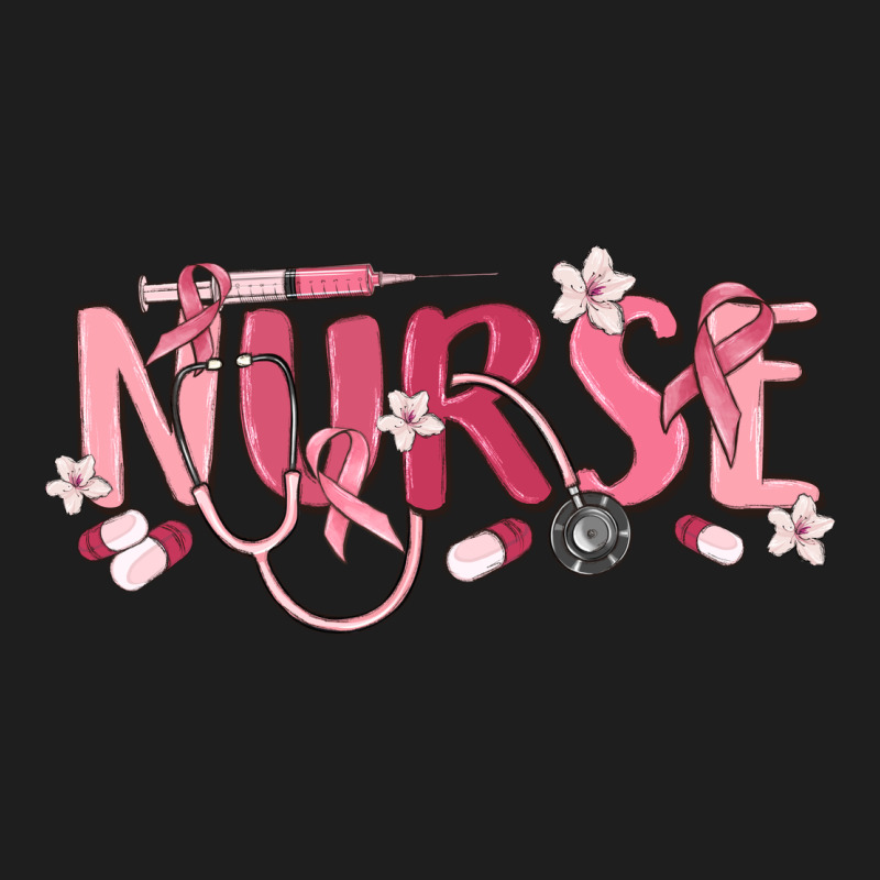 Nurse Breast Cancer Awareness Heavyweight Hoodie by MaliasSmallBusiness | Teevron