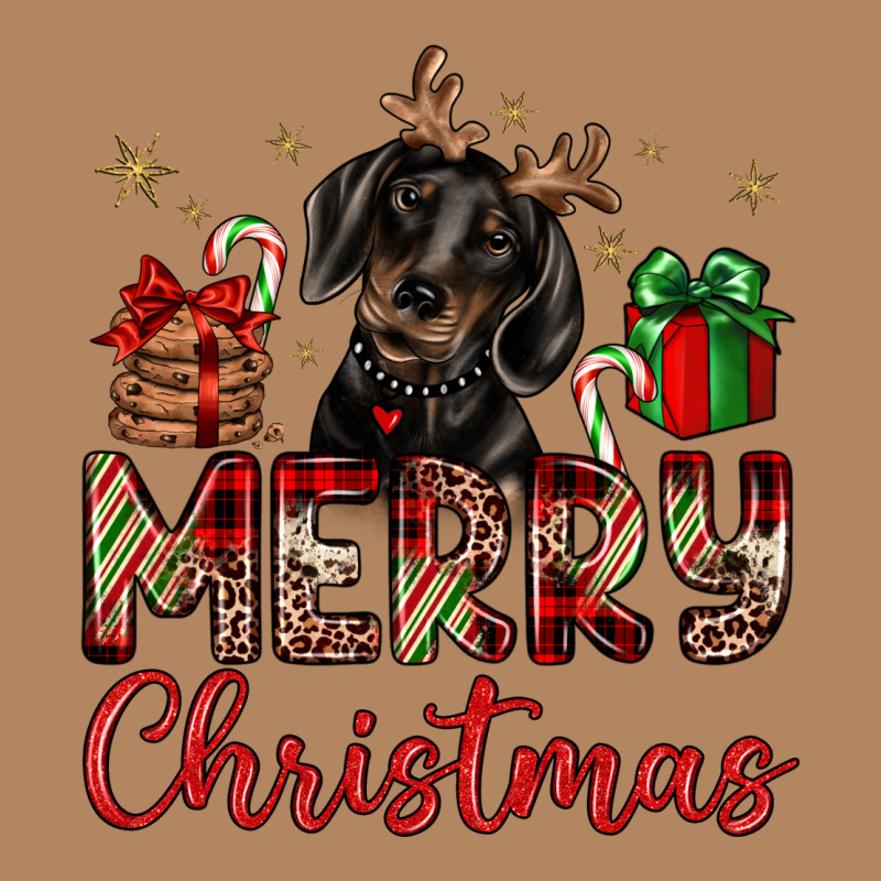 Merry Christmas Dachshund Long Sleeve Tee by JahusDesignShop | Teevron