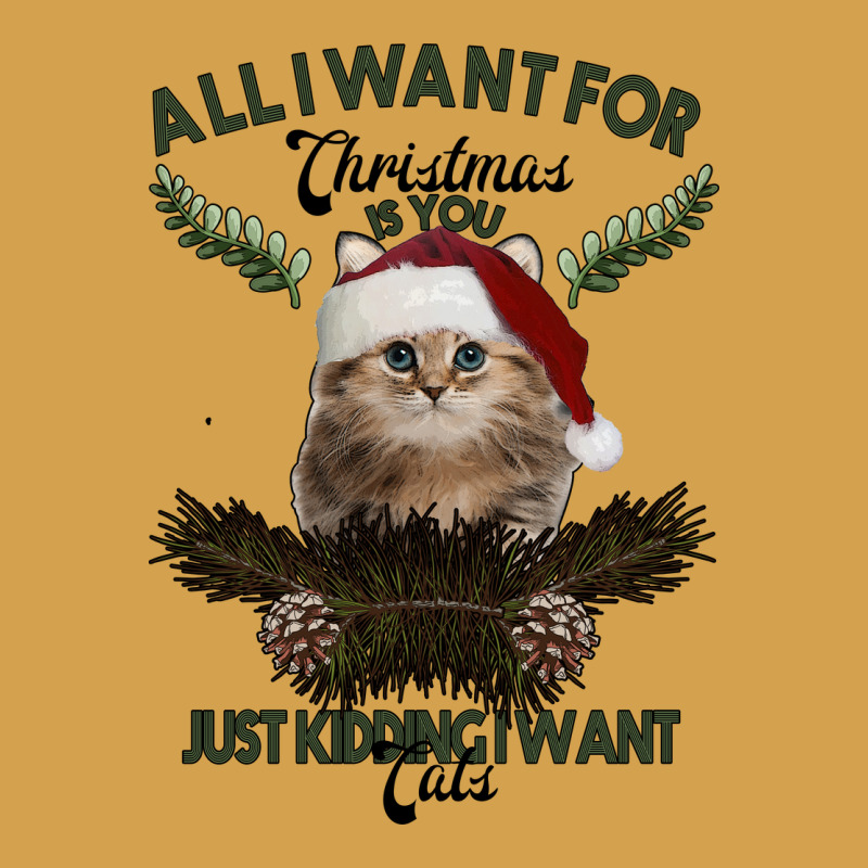 All I Want For Christmas Is You Just Kidding I Want Cats Urban Hoodie by Bettercallsaul | Teevron