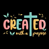 Created With A Purpose Premium Sweatshirt | Teevron