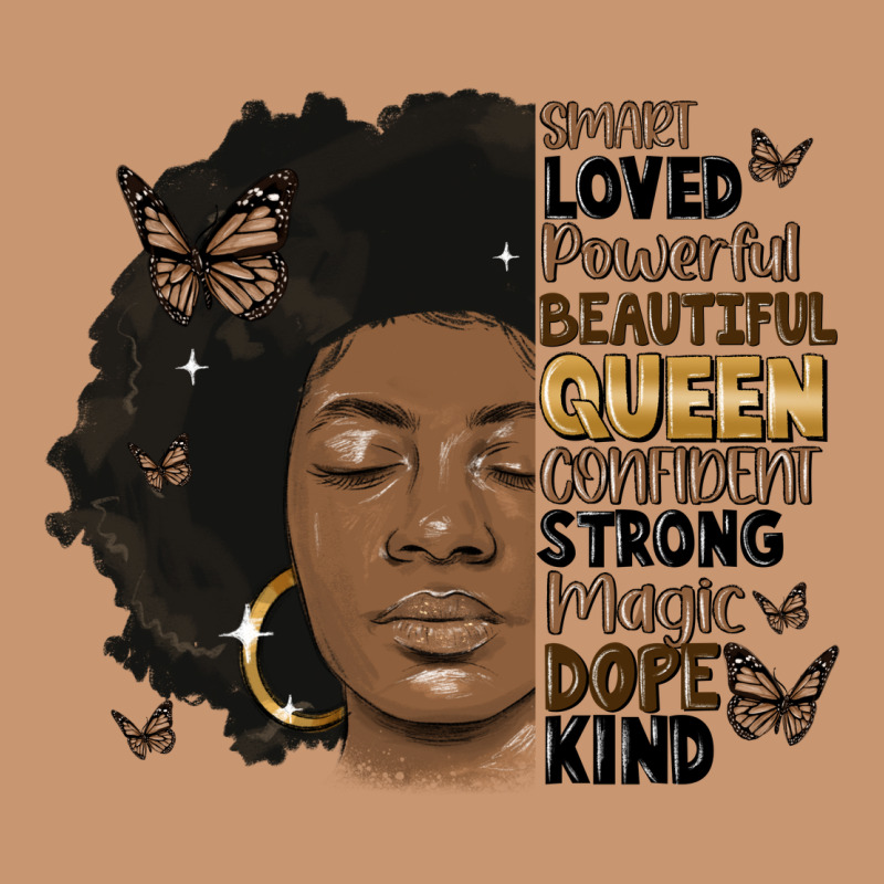 Afro Woman Smart Loved Powerful Heavyweight Hoodie by MaliasSmallBusiness | Teevron