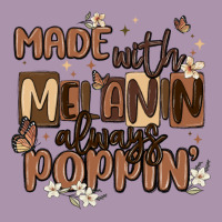 Made With Melanin Always Poppin Heavyweight Hoodie | Teevron
