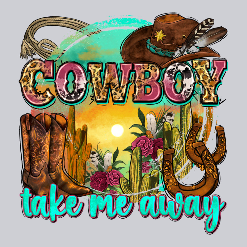 Cowboy Take Me Away Heavyweight Sweatshirt by Zillion Design Studio | Teevron