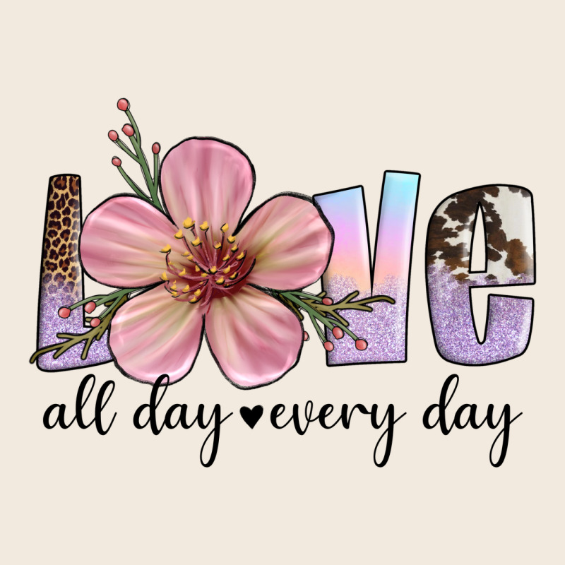 Love All Day Every Day Zipper Hoodie by Artiststas | Teevron