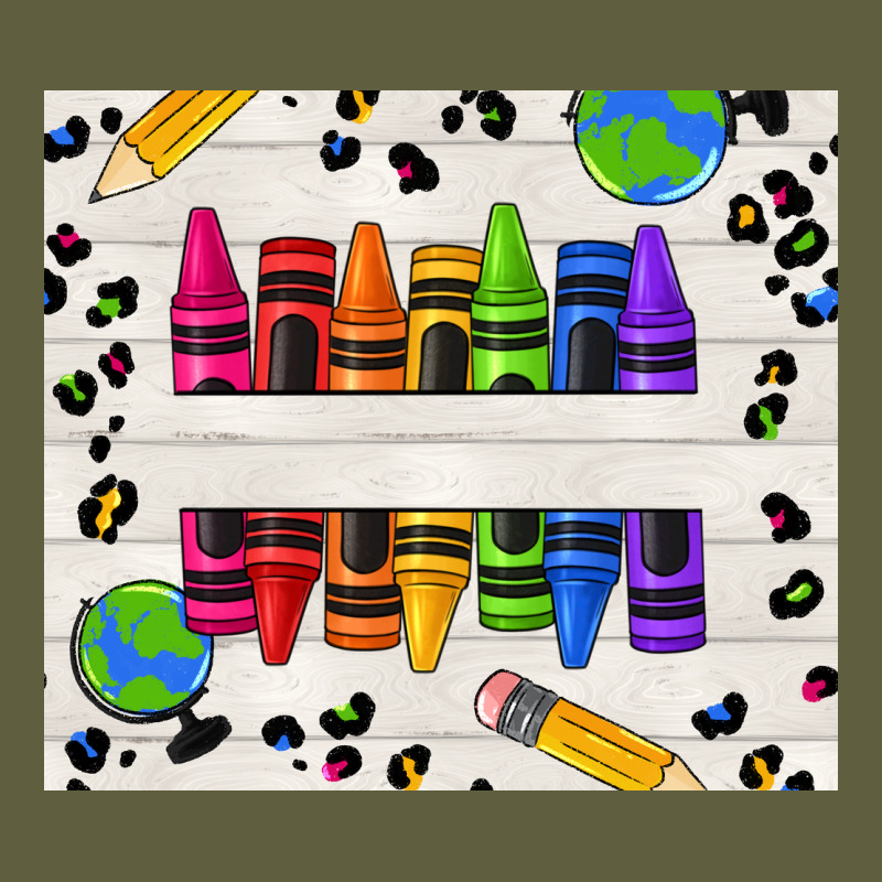 Personalized Crayons Vintage Tee by texasbilliewilder | Teevron