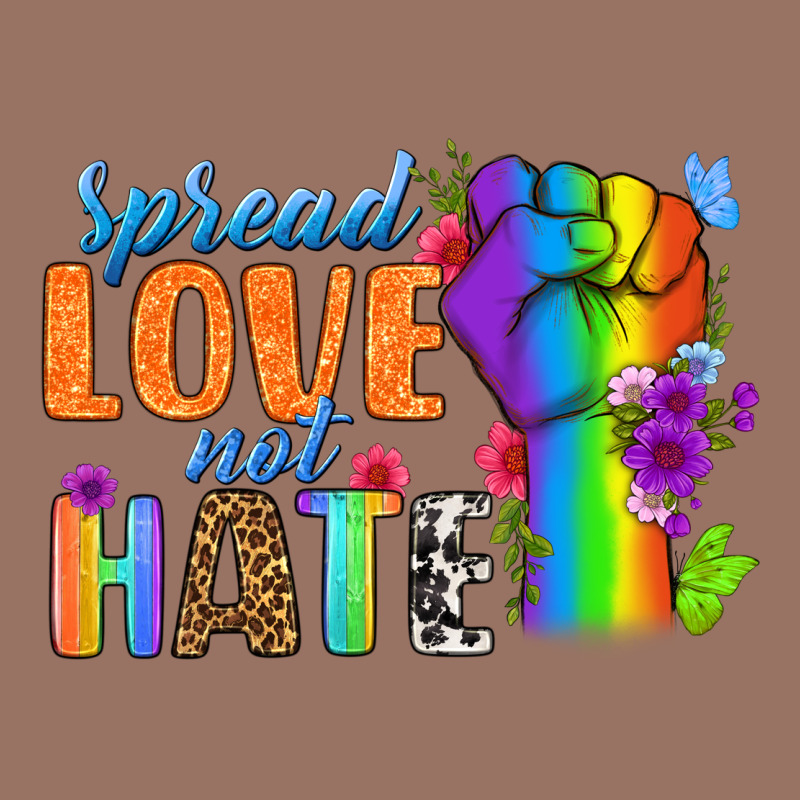 Spread Love Not Hate Premium Hoodie by BundleAndBundleShop | Teevron