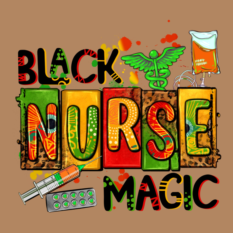 Black Nurse Magic Long Sleeve Tee by AdoDesignShop | Teevron