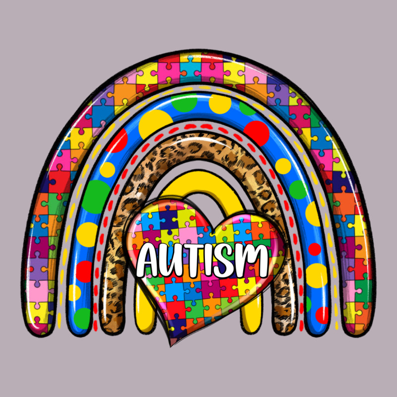 Autism Rainbow Vintage Tee by Zillion Design Studio | Teevron