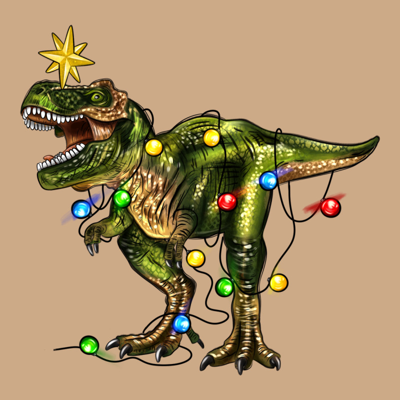 Tree Rex Christmas Vintage Hoodie by Zillion Design Studio | Teevron