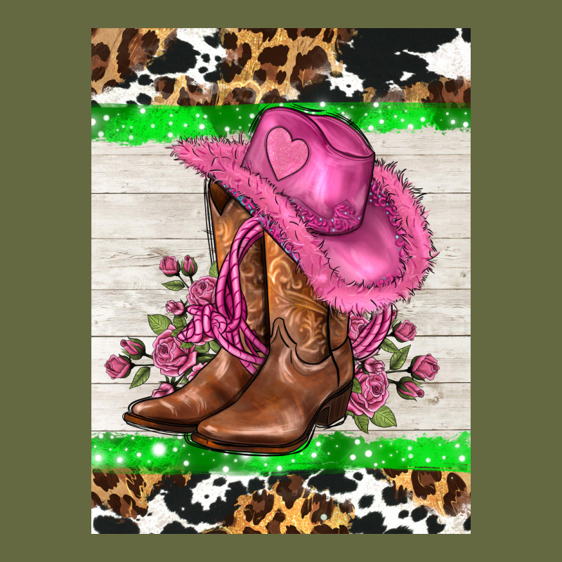Cowgitl Hat And Roses Long Sleeve Tee by AdoDesignShop | Teevron