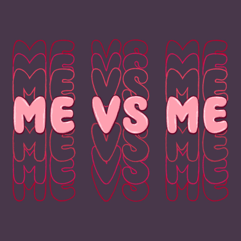 Me Vs Me Heavyweight Hoodie by MaliasSmallBusiness | Teevron