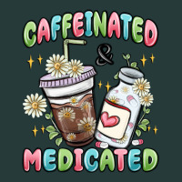 Caffeinated And Medicated Premium Sweatshirt | Teevron