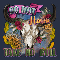 Do Not Harm Take No Bull Cow Skull Heavyweight Sweatshirt | Teevron