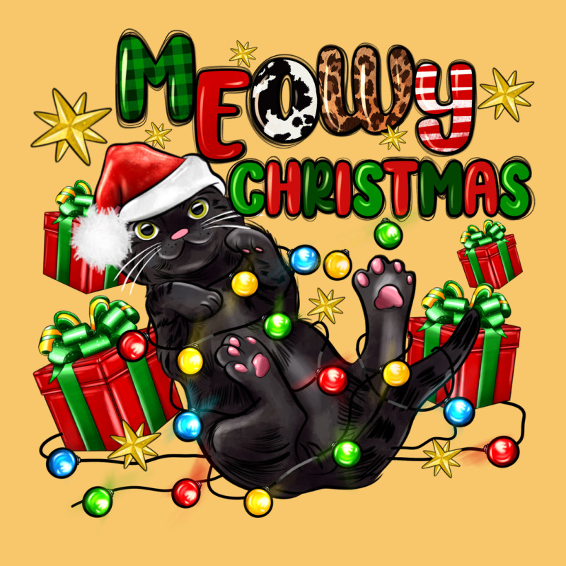 Meowy Christmas Vintage Hoodie by Zillion Design Studio | Teevron