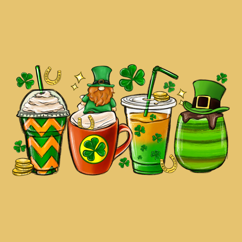 St. Patricks Day Coffee Cups Premium Sweatshirt by MaliasSmallBusiness | Teevron