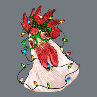 Christmas Rooster With Lights Heavyweight Sweatshirt | Teevron
