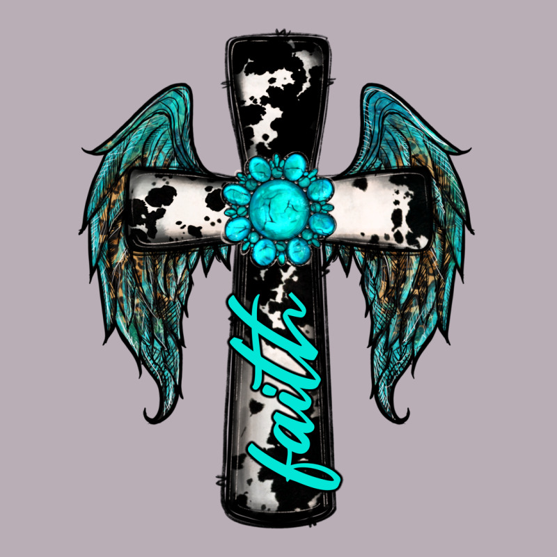 Cross Faith Gemstone Wings Vintage Tee by RanaPortraitStore | Teevron