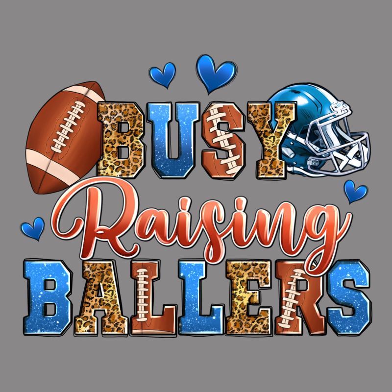 Busy Raising Ballers American Football Vintage Tee by Zillion Design Studio | Teevron