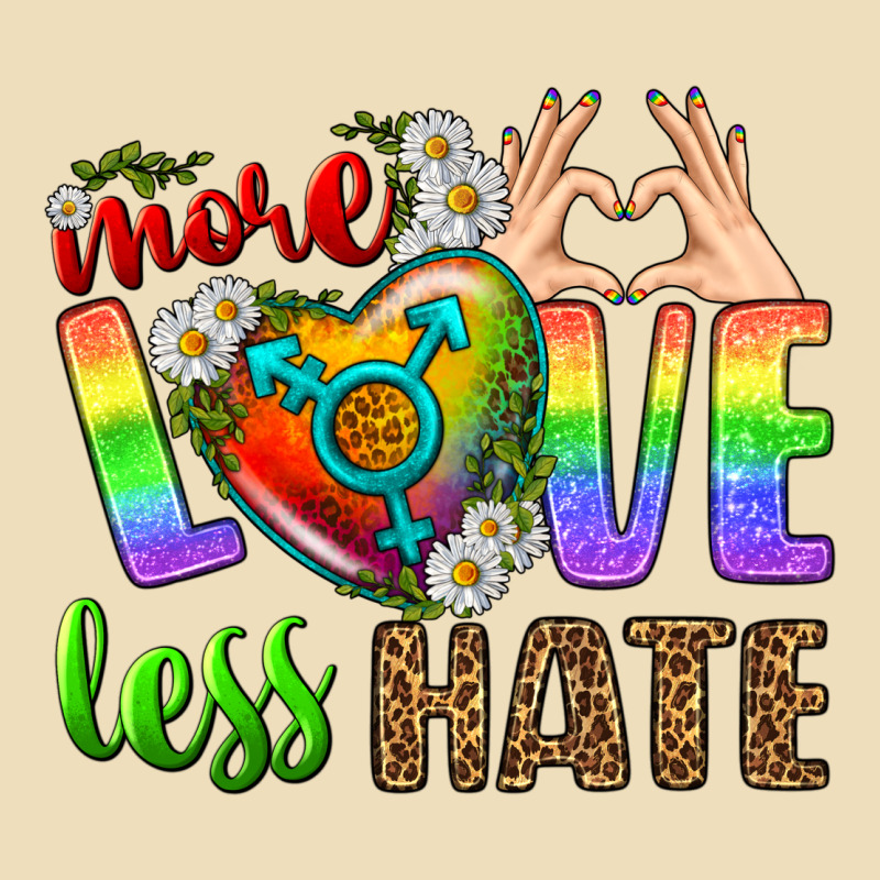 More Love Less Hate Lgbtq Premium Hoodie by BundleAndBundleShop | Teevron