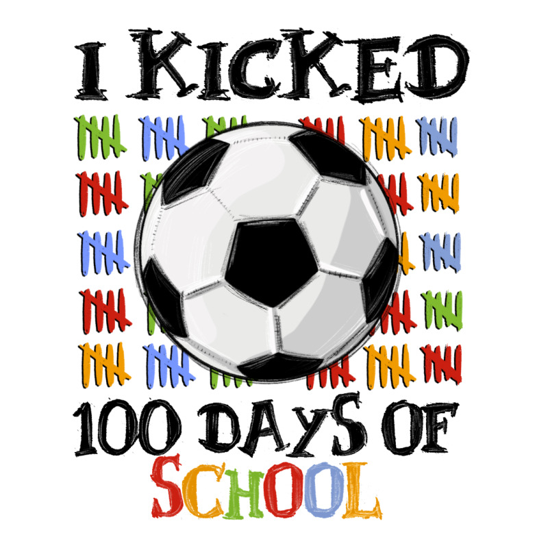 I Kicked 100 Days Of School Heavyweight Hoodie by MaliasSmallBusiness | Teevron