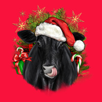 Christmas Black Angus Classic Tee | Teevron
