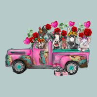 Farm Animals Valentine Truck Heavy Core Tee | Teevron