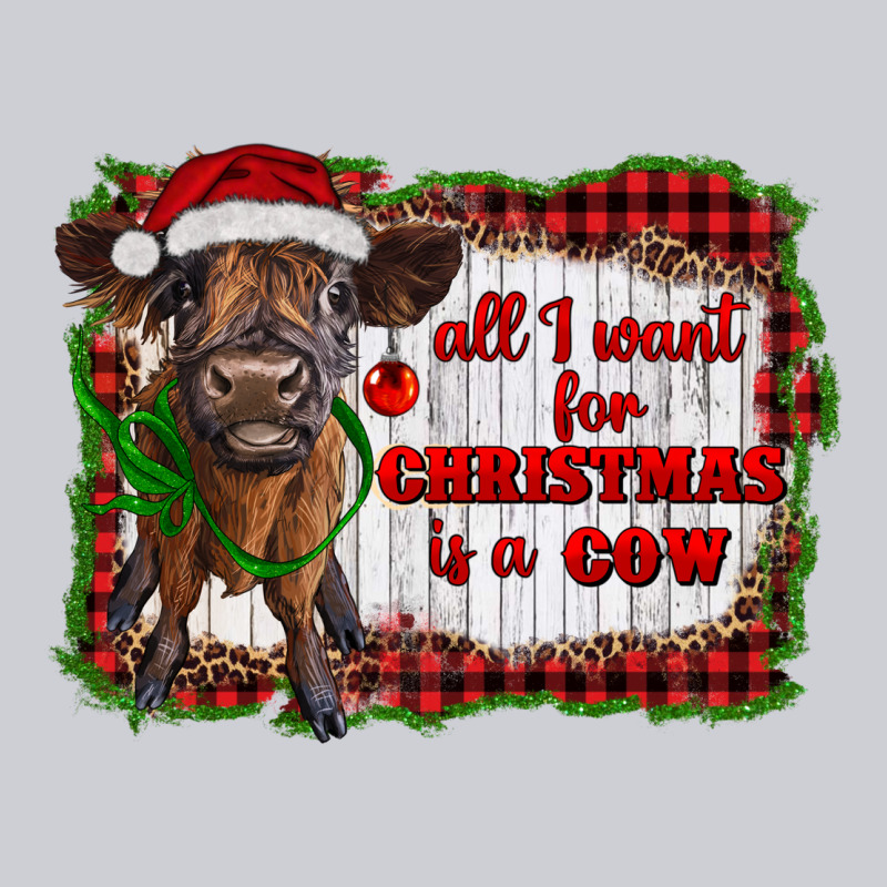 All I Want For Christmas Is A Cow Highland Calf Heavyweight Sweatshirt by RanaPortraitStore | Teevron
