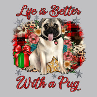 Christmas Life Is Better With A Pug Classic Tee | Teevron