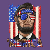 Merica With Lincoln Vintage Hoodie | Teevron