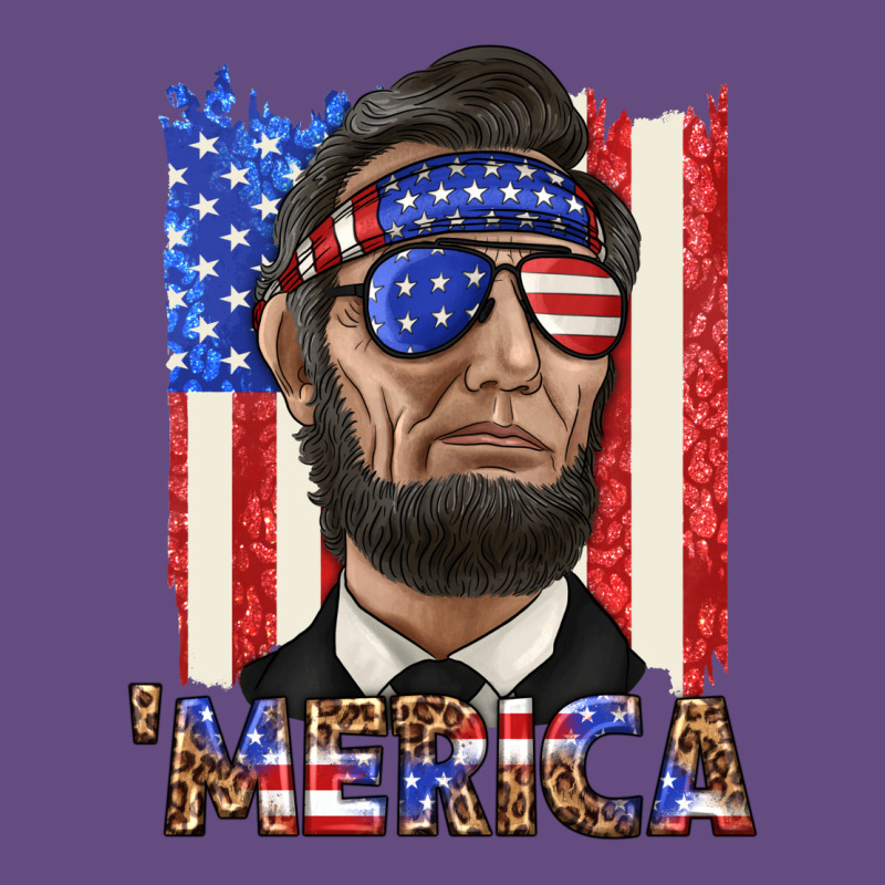 Merica With Lincoln Vintage Hoodie by texasbilliewilder | Teevron