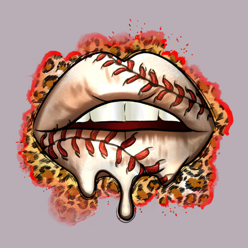 Baseball Lips Vintage Tee by Zillion Design Studio | Teevron