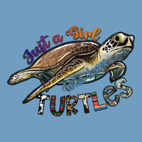 Just A Girl Who Loves Turtles Urban Heavy Tee | Teevron