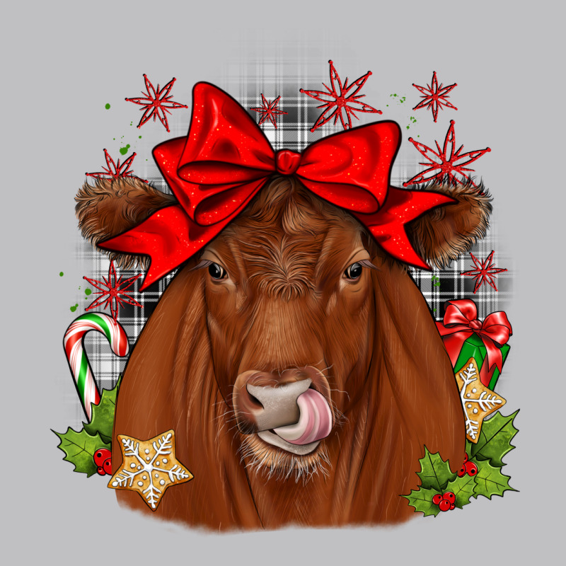 Christmas Red Angus Classic Tee by JahusDesignShop | Teevron