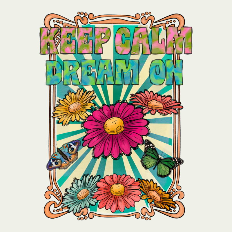 Keep Calm Dream On Urban Heavy Tee by CowhideDigitalArt | Teevron