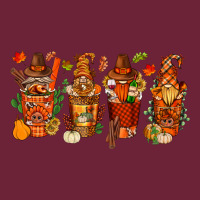Thanksgiving Coffee Cups With Gnomes Bbs Long Sleeve Tee | Teevron