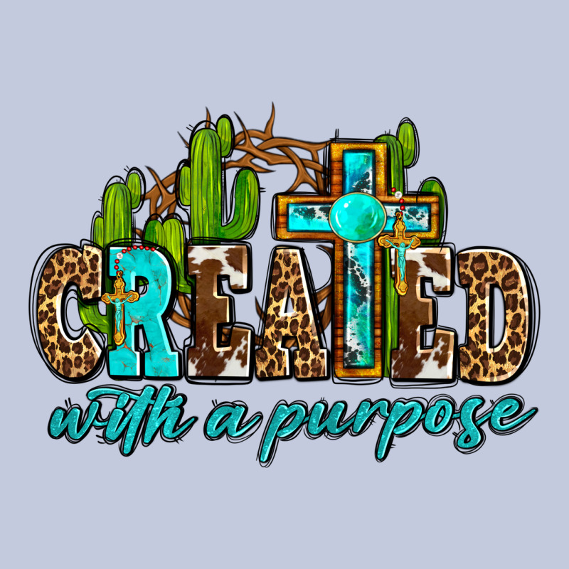 Created With A Purpose Long Sleeve Tee by AdoDesignShop | Teevron