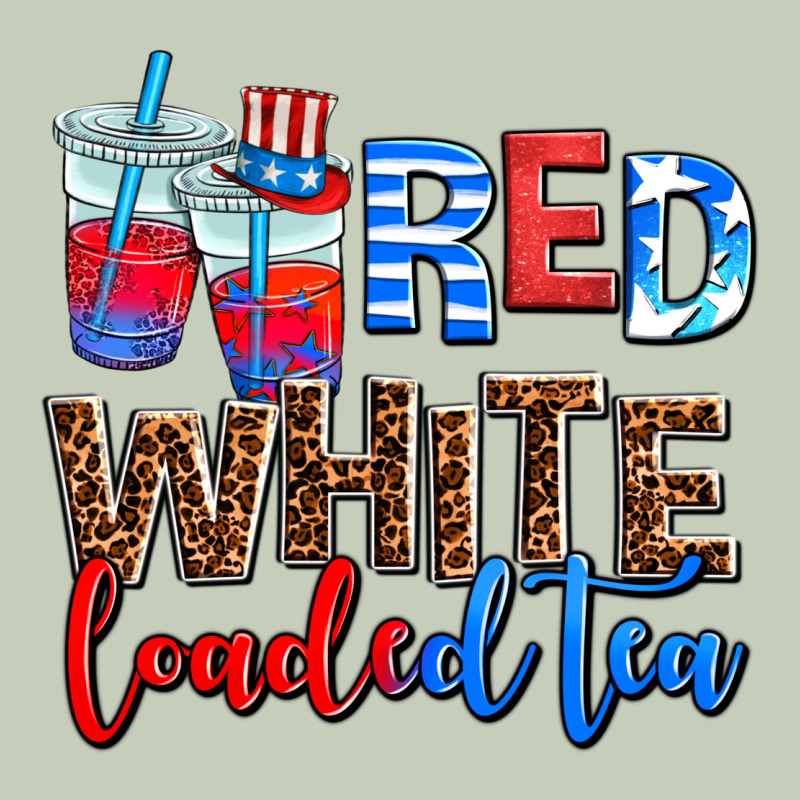 Red Whıte Loaded Tea Long Sleeve Tee by AdoDesignShop | Teevron