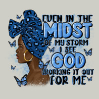 Even In The Midst Of May Storm Afro Woman Heavyweight Hoodie | Teevron