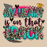My Heart Is On That Track Heavyweight Sweatshirt | Teevron
