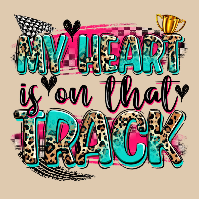 My Heart Is On That Track Heavyweight Sweatshirt by Zillion Design Studio | Teevron