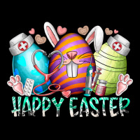 Happy Easter Day Eggs Nurse Heavy Core Tee | Teevron