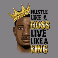 Hustle Like A Boss Live Like A King Malia Heavyweight Hoodie | Teevron