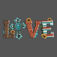 Western Love With Cross Zipper Hoodie | Teevron