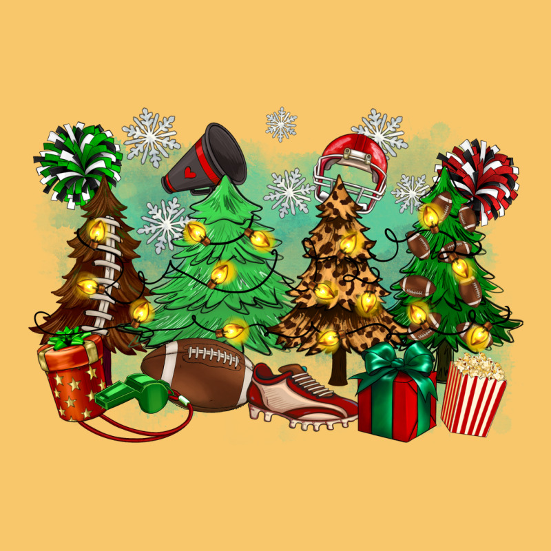 Christmas Trees With Football Vintage Hoodie by Zillion Design Studio | Teevron