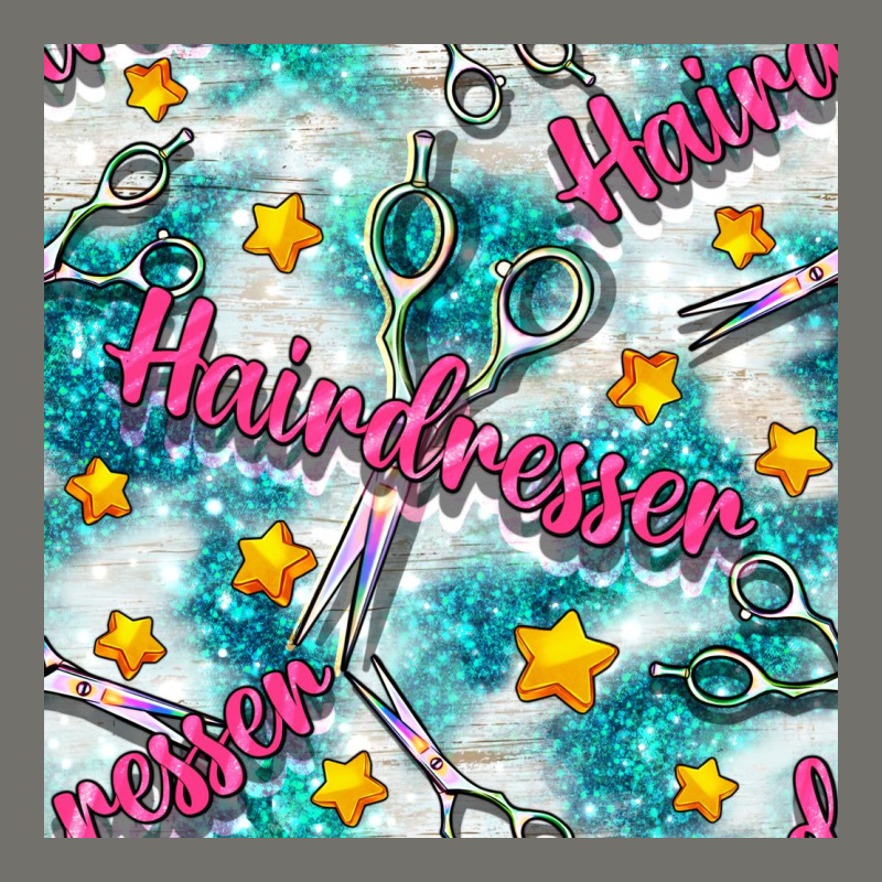 Hairdresser Scissor And Stars With Glitter Seamless Pattern Bbs Premium Hoodie by BundleAndBundleShop | Teevron