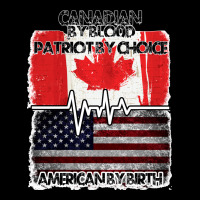 American By Birth Canadian By Blood Patriot By Choice Urban Hoodie | Teevron