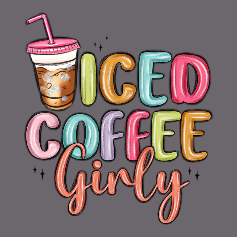Iced Coffee Girly Premium Sweatshirt by MaliasSmallBusiness | Teevron